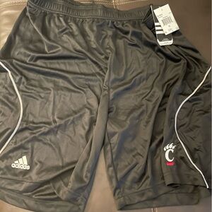 University of Cincinnati adidas shorts
